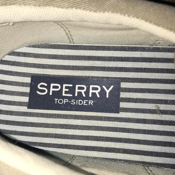 Men’s Canvas Sperry Sneakers - Picture 2 of 10